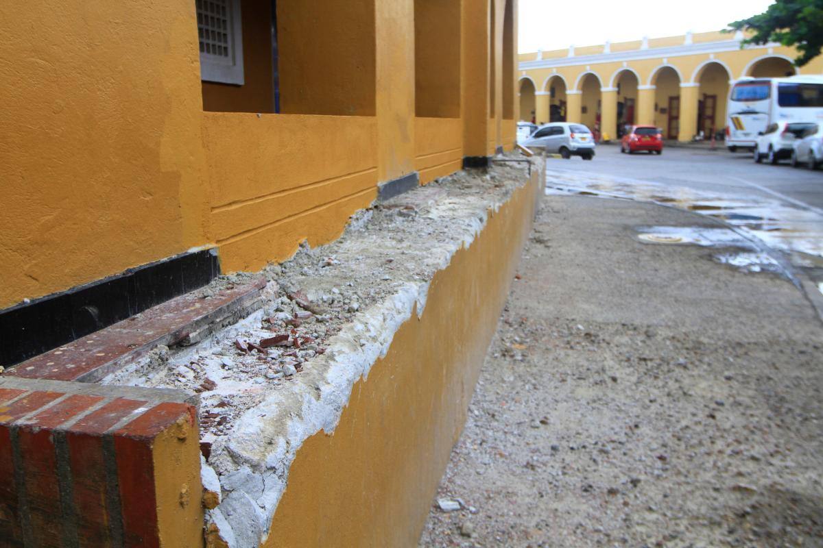 Polémica por intervención en fachada del Conjunto Habitacional Las Bóvedas