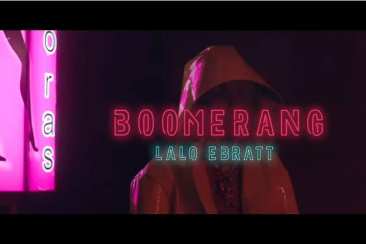 Lalo Ebratt lanza su nuevo sencillo “Boomerang”