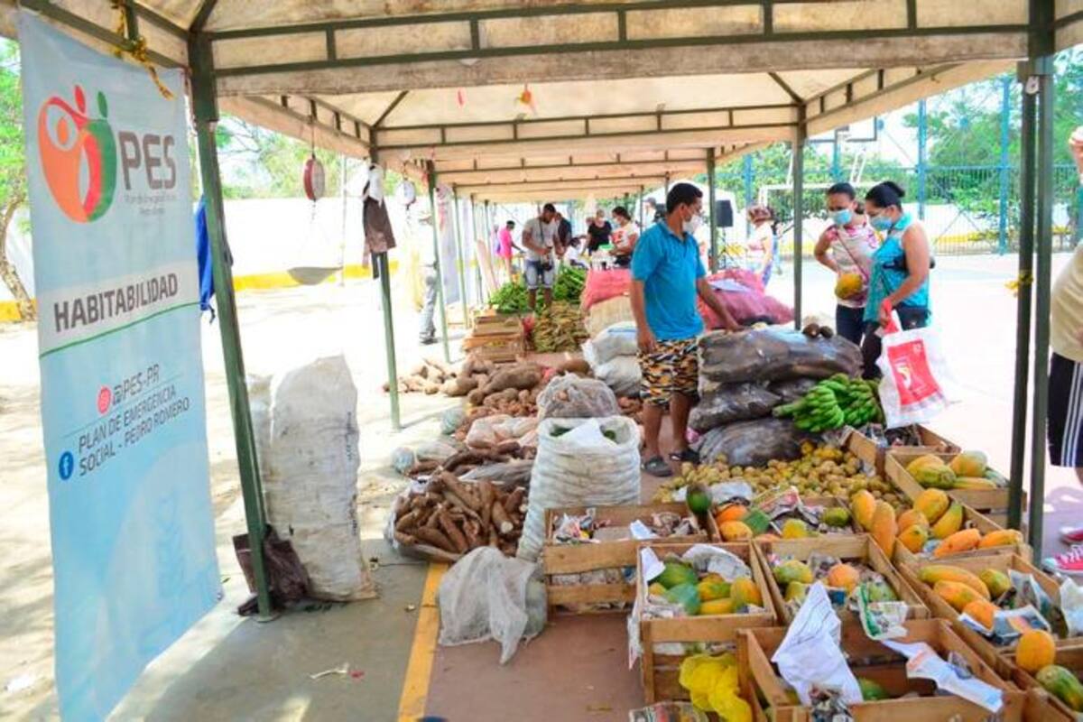 Más de mil compradores durante mercado campesino en Parque Heredia