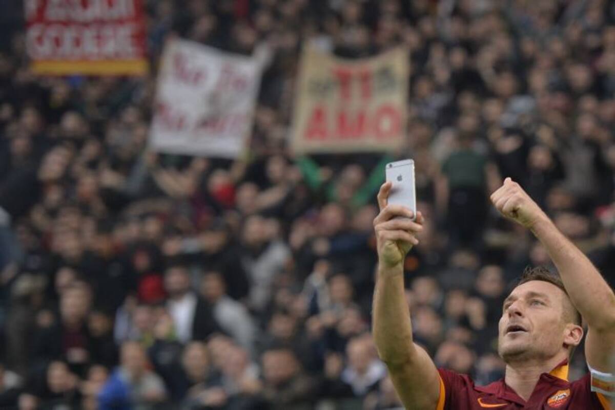 Francesco Totti. AFP ANDREAS SOLARO