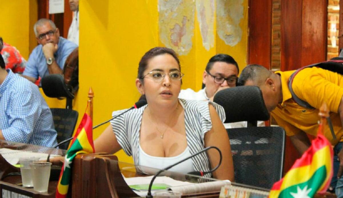 Carolina Lozano, concejala de Cartagena.