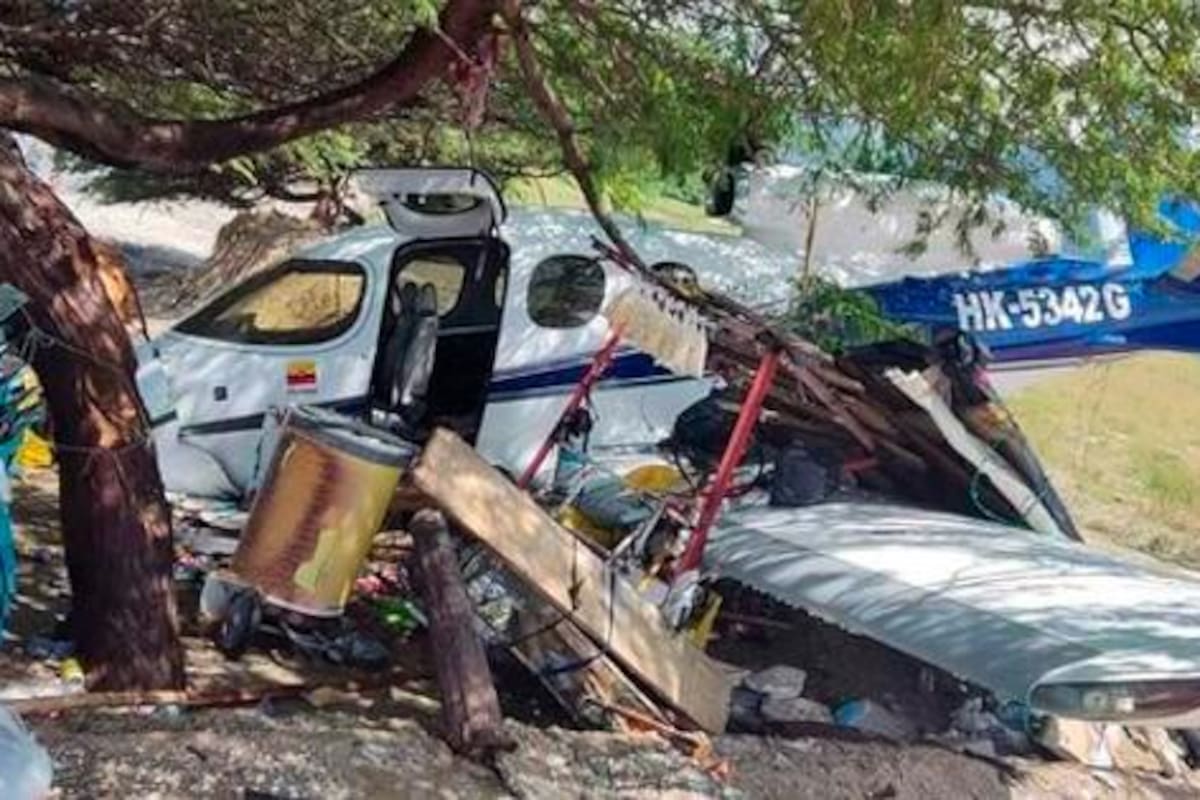Santa Marta: un niño muerto y cinco heridos dejó accidente de avioneta