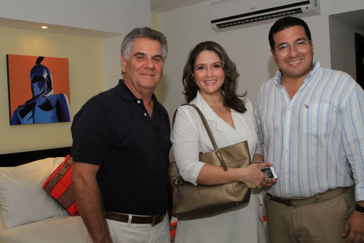 Diego Espinosa, Carolina Olarte y Nayib Díaz. Fotos: Maruja Parra/El Universal/