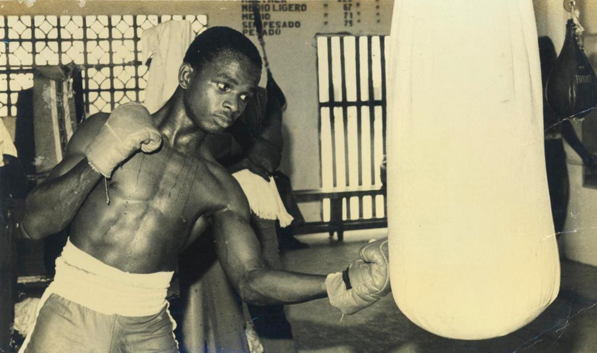 Rubén ‘La Cobra’ Valdés se convirtió en uno de los ídolos del boxeo cartagenero. //ARCHIVO