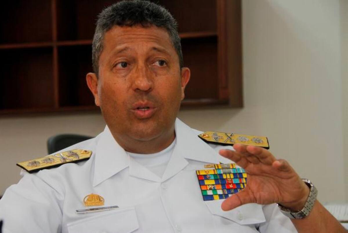 Contralmirante Luis Fernando Márquez Velosa, presidente de Cotecmar. //Foto: Luis Eduardo Herrán - El Universal