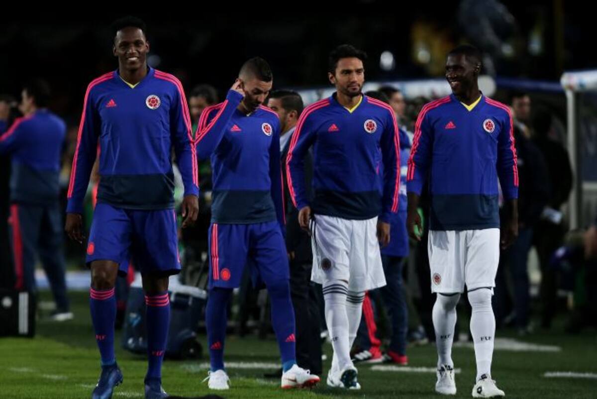 Sólo tres jugadores, de los 23 convocados, juegan en el Fútbol Profesional Colombiano. Colprensa - Diego Pineda