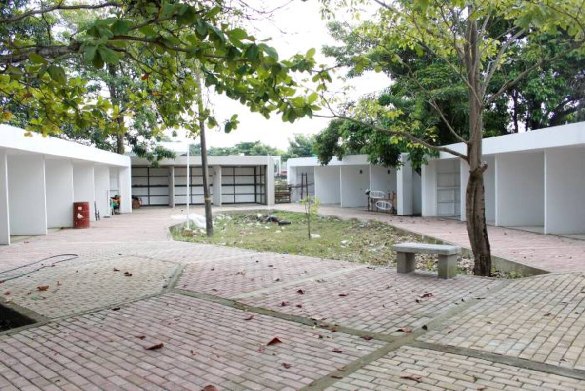 Así se encuentran las obras en el parque que se empezó a construir desde inicios de 2011. JULIE PARRA BENITEZ - ELUNIVERSAL.COM.CO