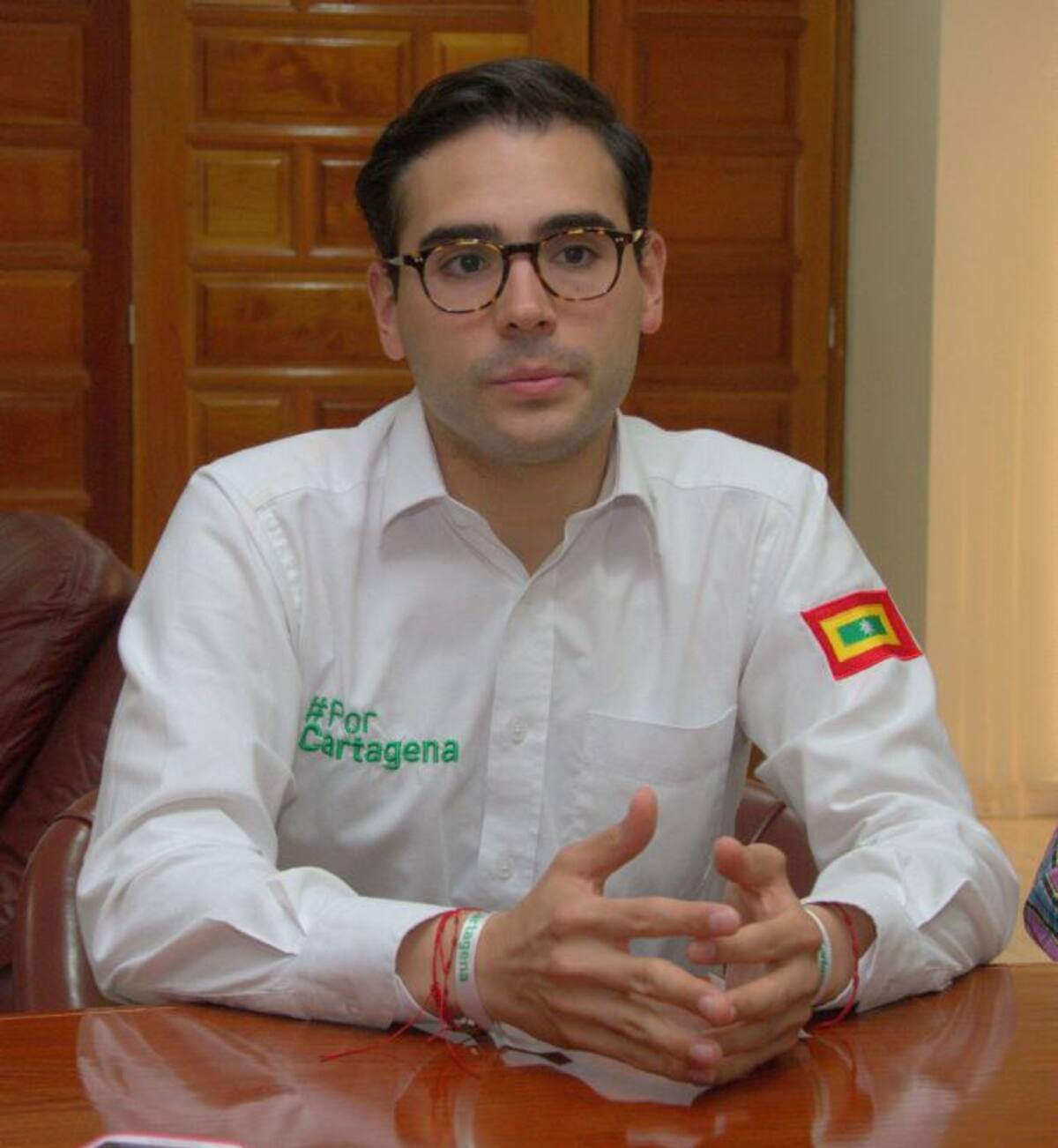 El alcalde (e) Sergio Londoño indicó que no ha hablado con el presidente sobre las elecciones de Cartagena. Asegura que su única preocupación es recuperar la institucionalidad en la ciudad. El Universal.