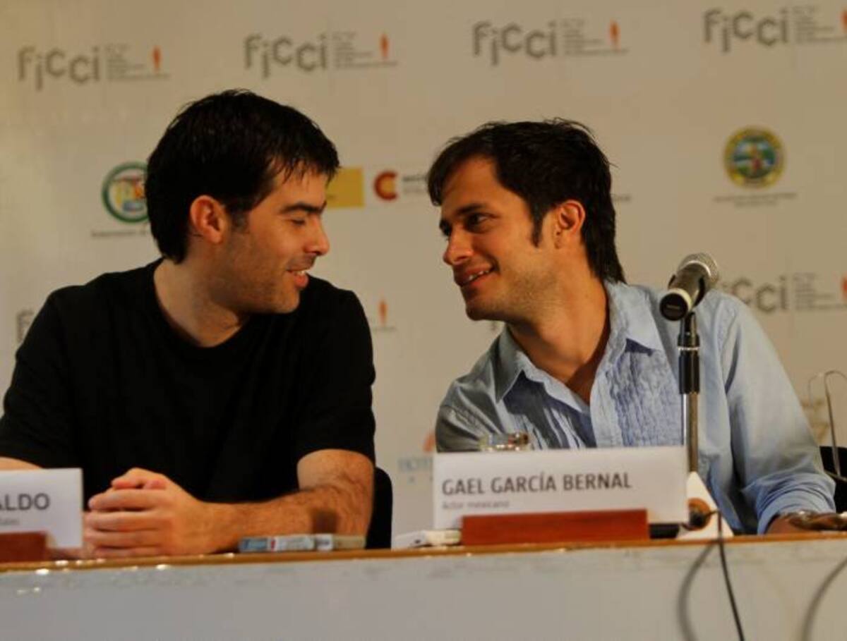 Ricardo Giraldo, director de Ambulante Gira de Documentales y el actor Gael García. AROLDO MESTRE-EL UNIVERSAL