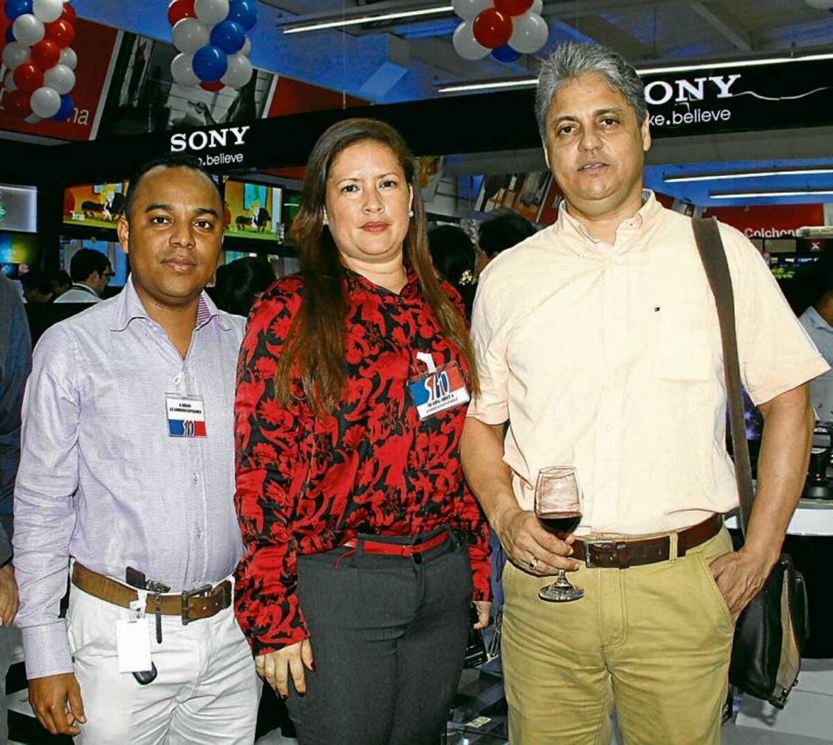 Carlos Guerrero, Margarita Espitia y Douglas Páez.