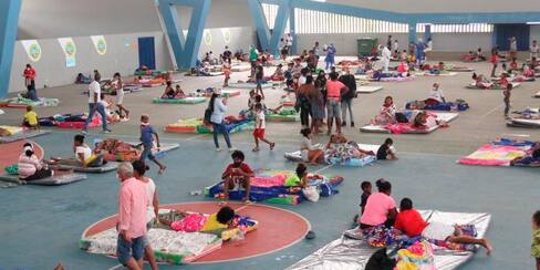 70 familias afectadas por Iota en Cartagena salen de albergues