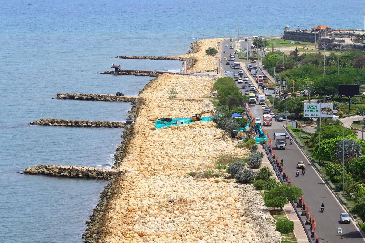 El angustioso llamado de la JAC Bocagrande a Petro por obras costeras