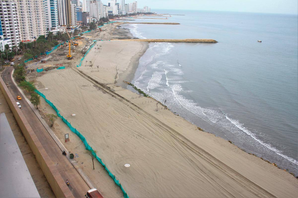 ¿Apertura parcial de playa en Bocagrande? Esto dice la JAC del sector