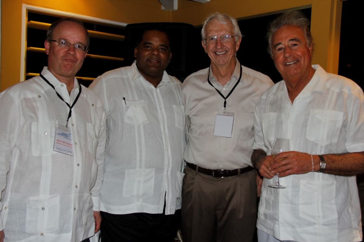 Jack Mccanna, Franklin Guerrero, Fred Mitchell y Frank Moll.