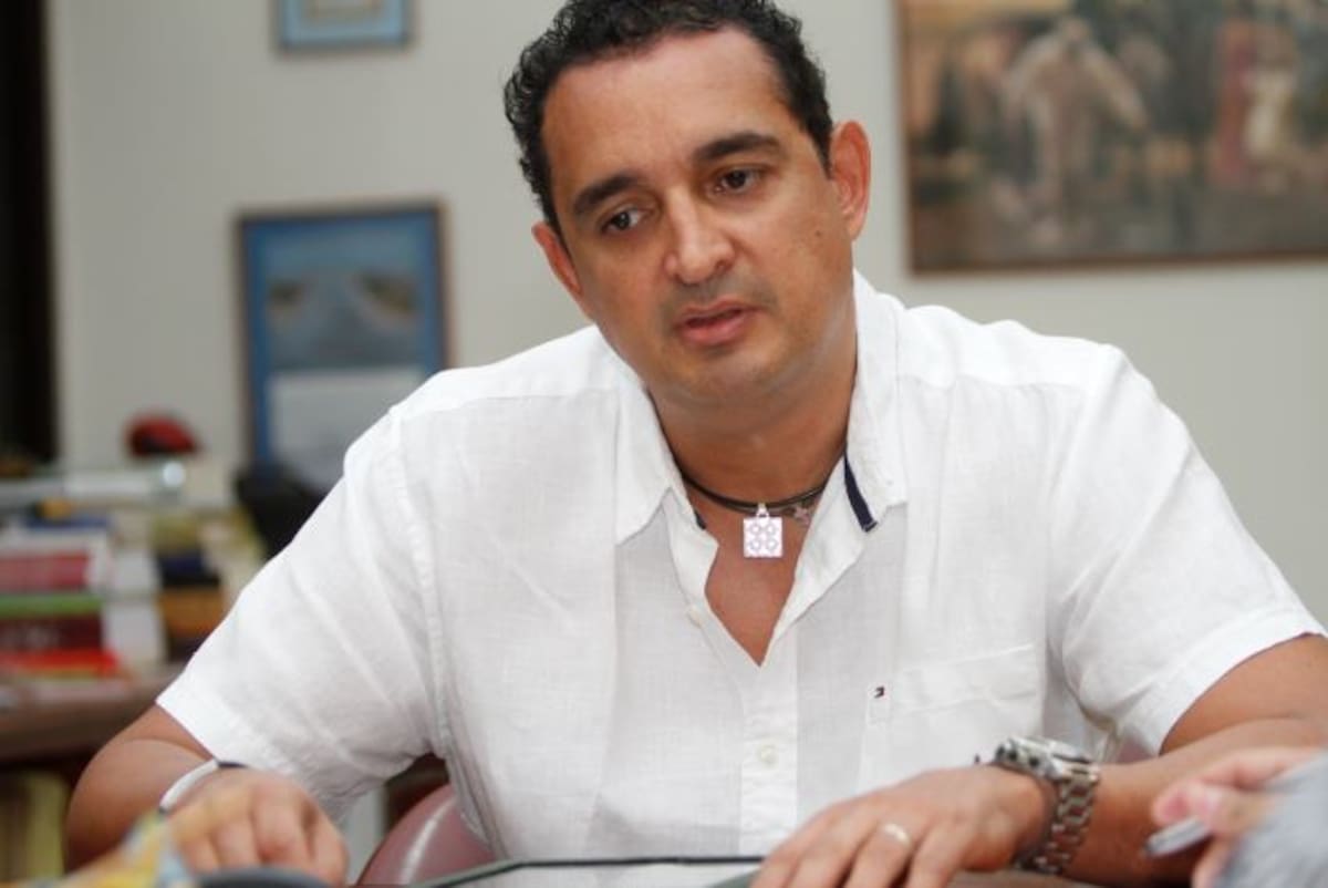 Fabio Castellanos, aspirante por el Partido Verde a la alcaldía de Cartagena. Archivo.