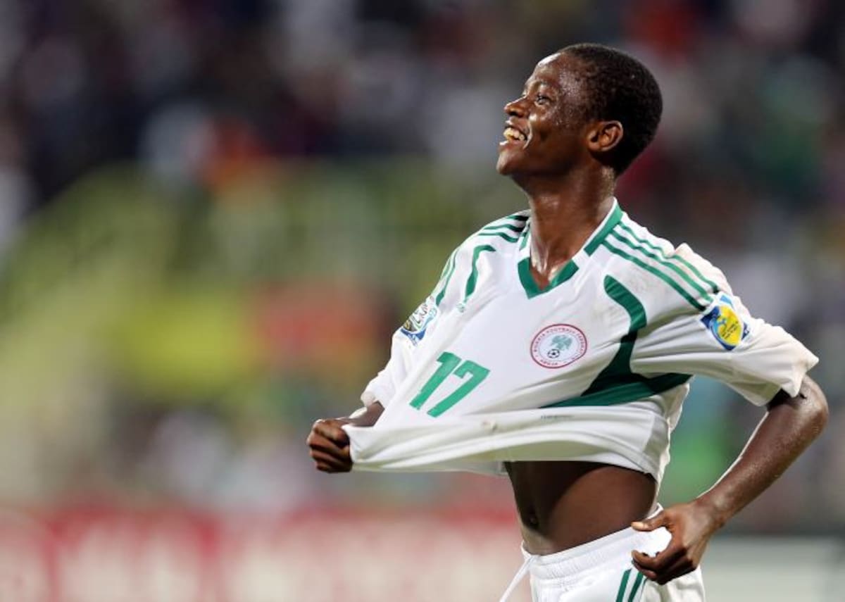 Selección de fútbol Nigeria Sub-17. AP Uncredited