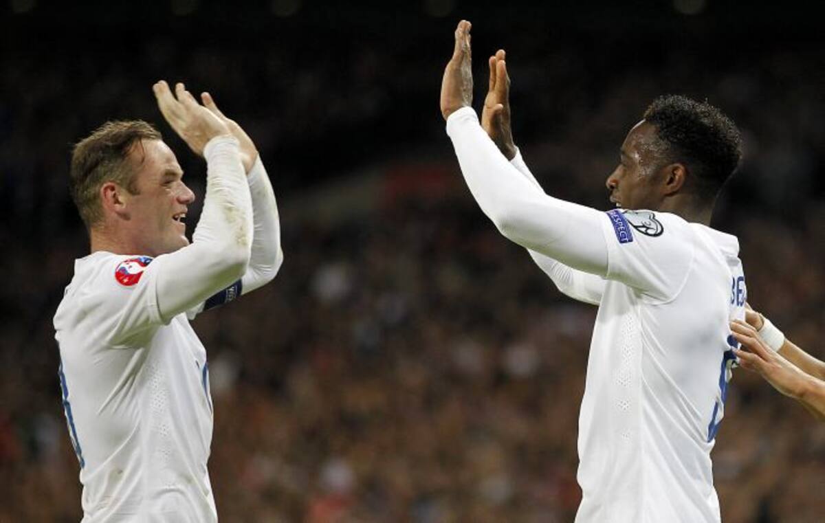 Rooney jugó su partido 100 con la selección inglesa. AFP IAN KINGTON