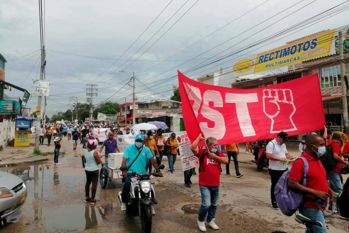 Así se vivió en Cartagena la marcha del Día de los Trabajadores