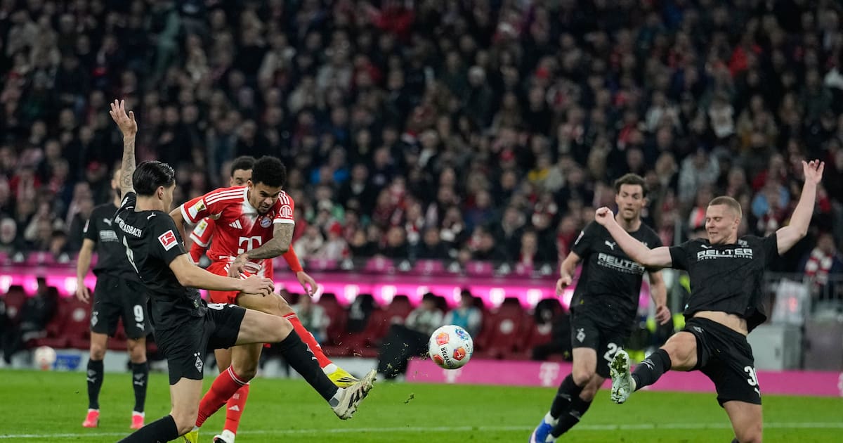 Video: Luis Díaz scores a great goal in a new match with Bayern Munich