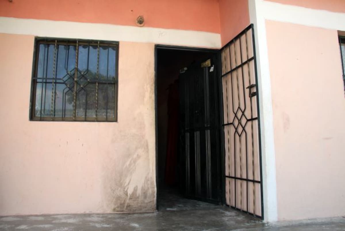 Casa donde ocurrió el accidente que cobró la vida de la menor de 14 años EL UNIVERSAL