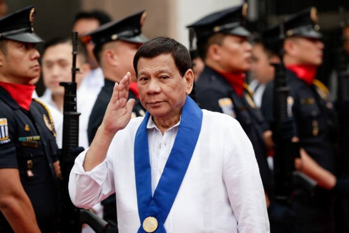Rodrigo Duterte, presidente filipino. EFE MARK R. CRISTINO