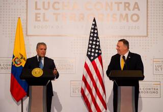“Colombia es adalid de la libertad en el hemisferio: Iván Duque a Pompeo