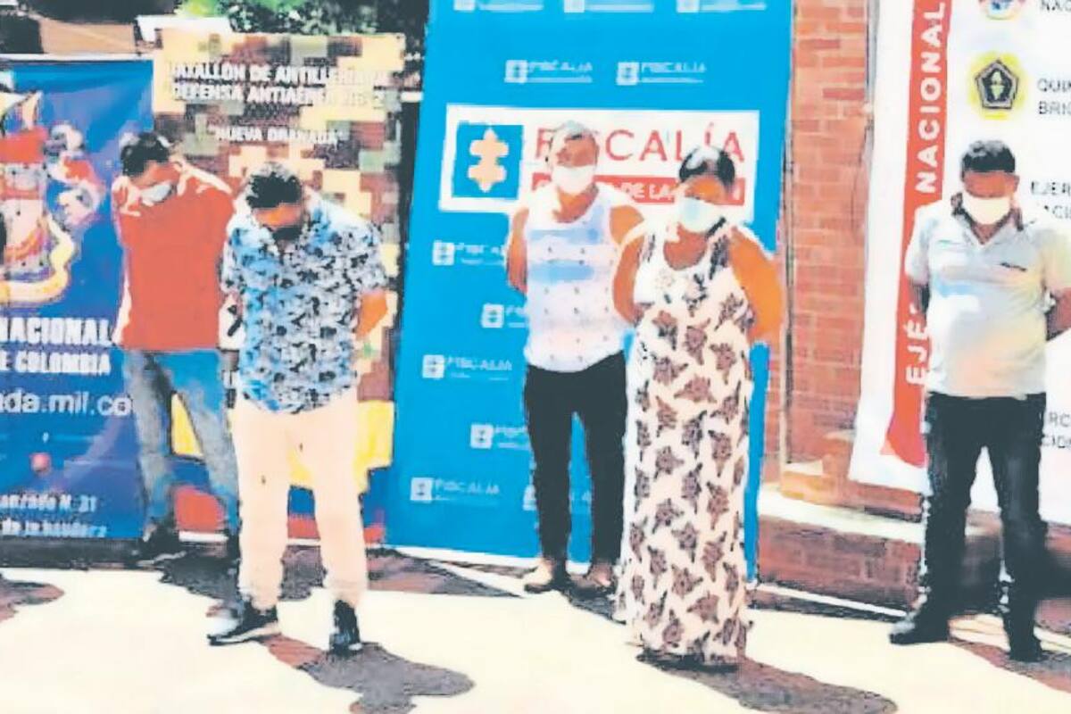 Juez manda a la cárcel a cinco presuntos guerrilleros del Eln