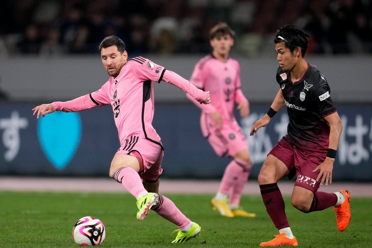 Inter de Miami, de Lionel Messi, solo ganó un amistoso en su gira asiática