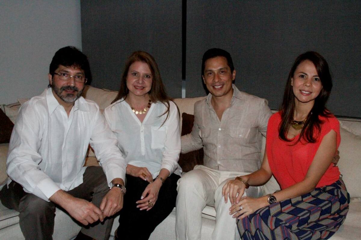 Carlos Ardila, Alejandra De La Torre, Carlos Alfonso y Heidy Visbal.