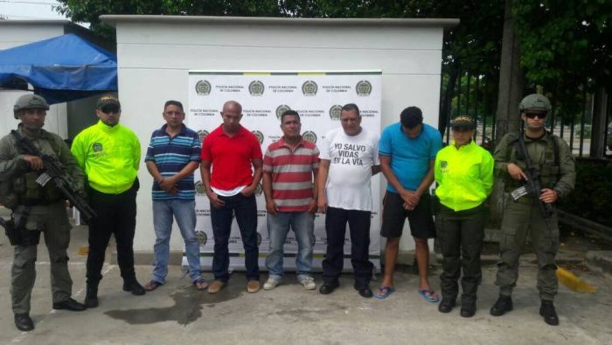 Los capturados están investigados por los delito de tráfico, fabricación o porte de estupefacientes. Cortesía.