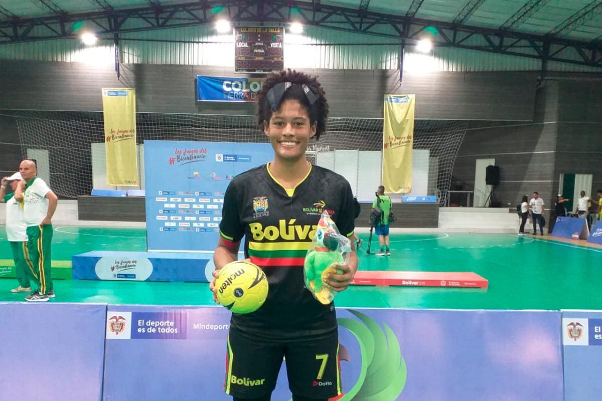 Valentina Martínez, la goleadora del balonmano