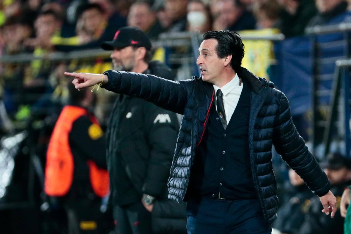 Imágenes del juego de vuelta entre Liverpool y Villarreal, por la semifinal de la Champions League. //EFE