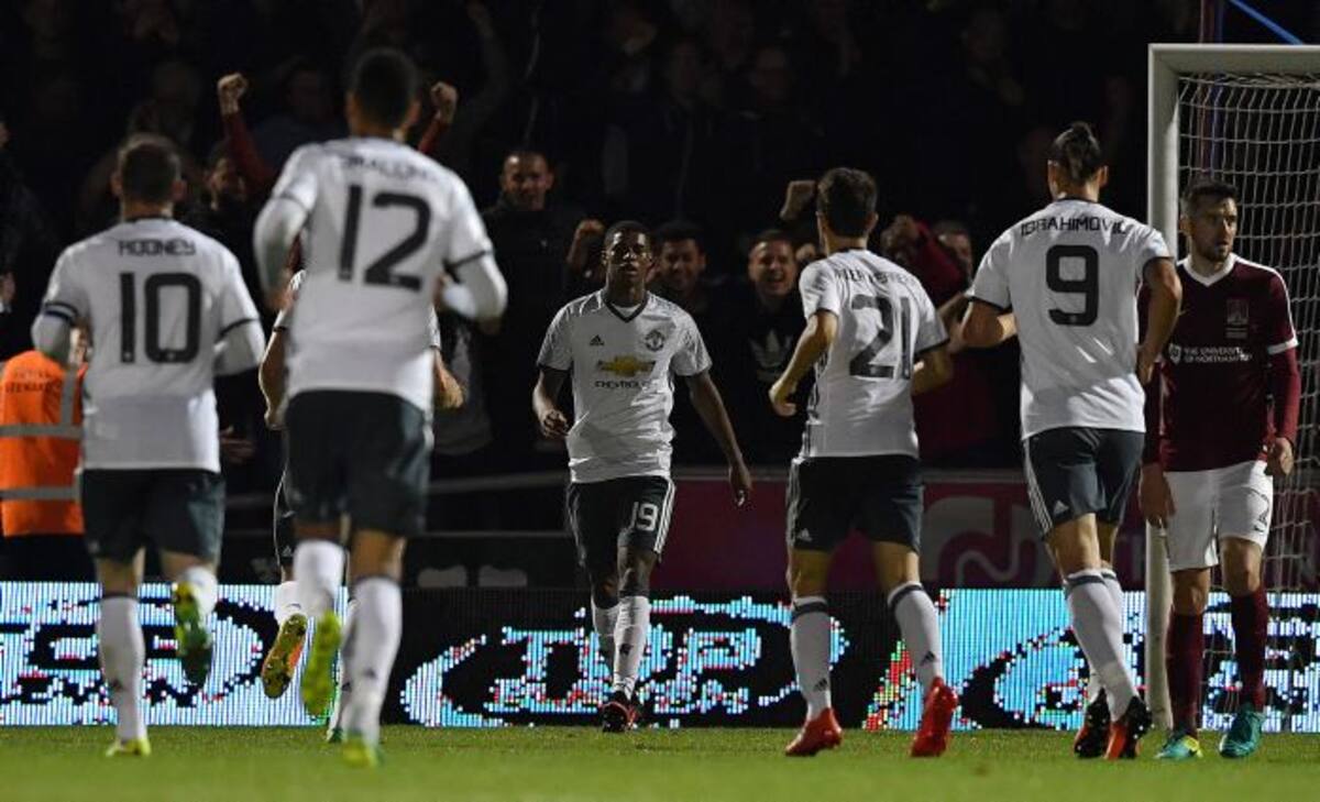 Manchester United. AFP BEN STANSALL
