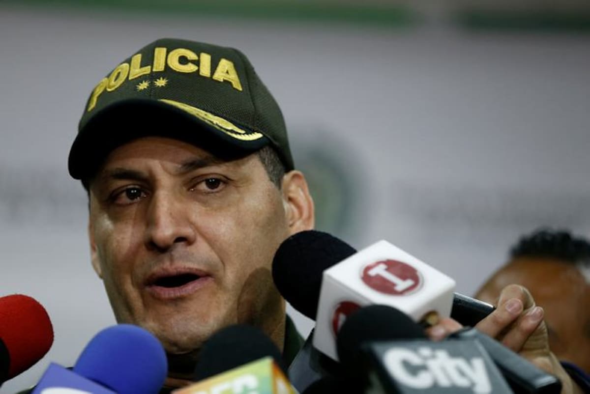 Comandante de la Policía Metropolitana de Bogotá, general Hoover Penilla. Foto: Colprensa