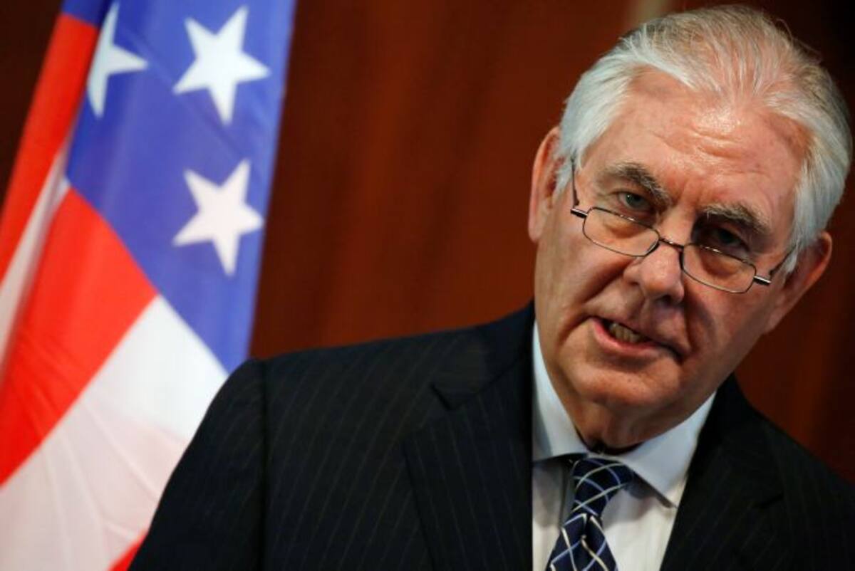 Secretario de Estado de EEUU, Rex Tillerson. AP JONATHAN ERNST