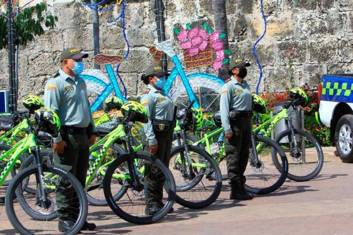 Refuerzan seguridad en Cartagena con equipos de movilidad