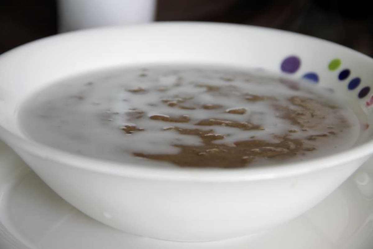 La majuana es una especie de “mazamorra” hecha con guandul, yuca, panela y leche de coco. LORENA HENRIQUEZ LABORDE - EL UNIVERSAL