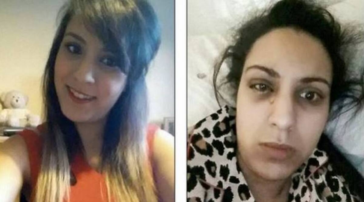 Melissa Benhamou sufrió un fuerte golpe en la cabeza, que la dejó a punto de perder un ojo. FACEBOOK