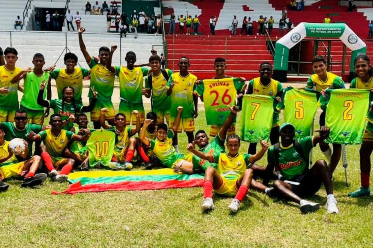 Bolívar avanza a la semifinal del Torneo Nacional de Fútbol Infantil
