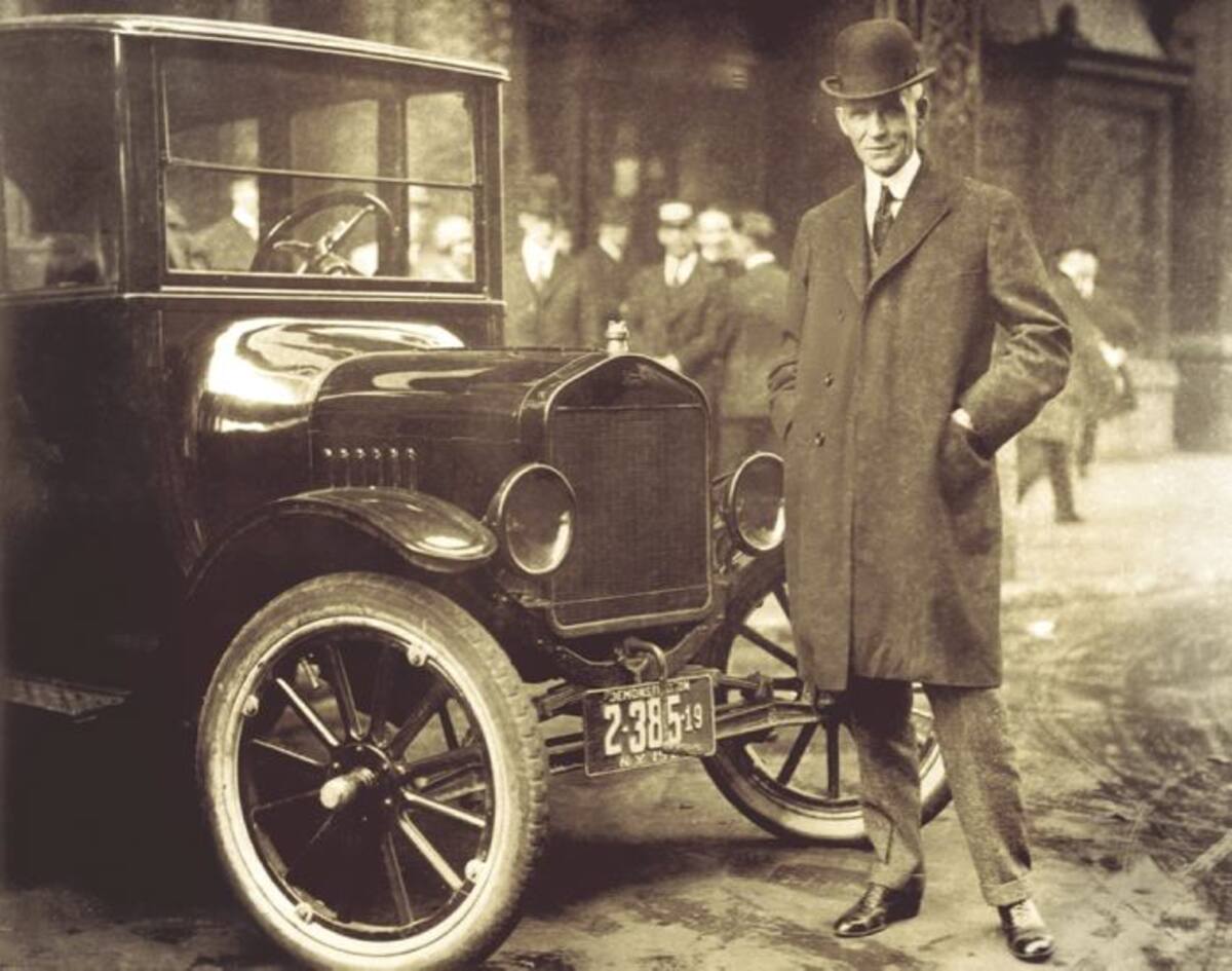 Henry Ford, el hombre que transformó la industria automotriz.