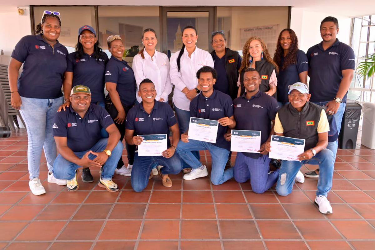 Empresarios del turismo comunitario de Cartagena culminaron importante diplomado