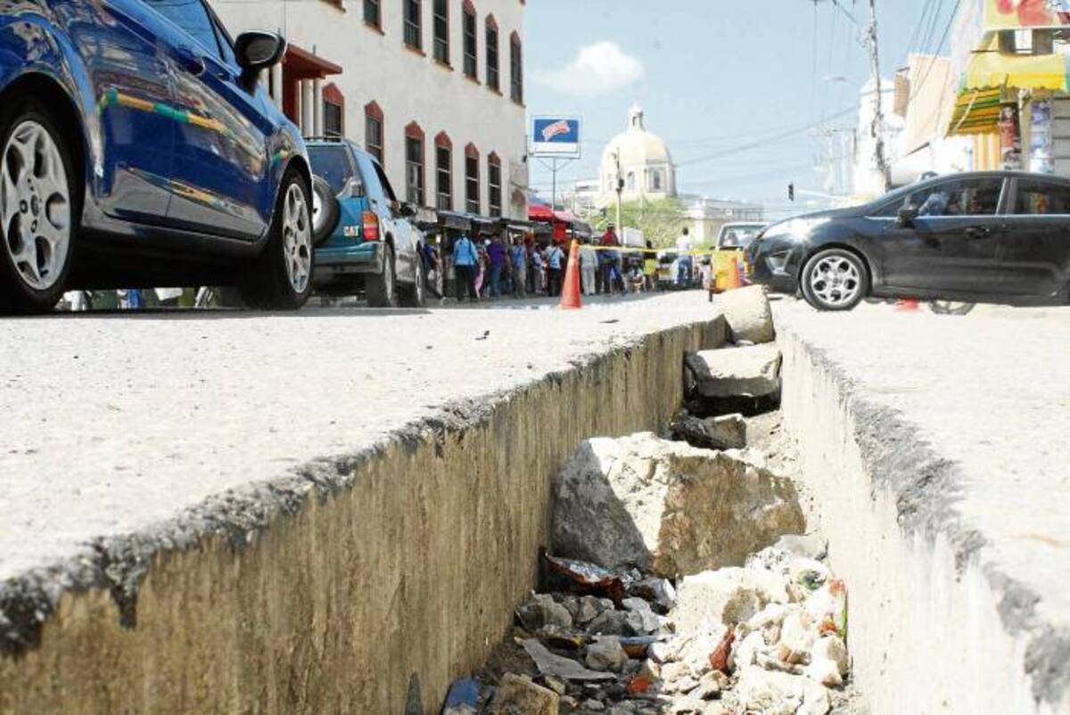 Las obras del Plan Centro están retrasadas y la comunidad reclama que sean culminadas cuanto antes.