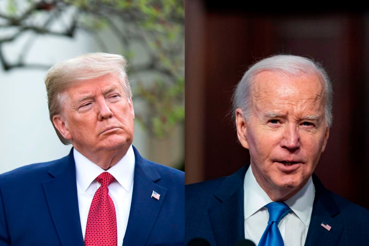 En un 40%, Biden supera a Trump en recaudación de fondos