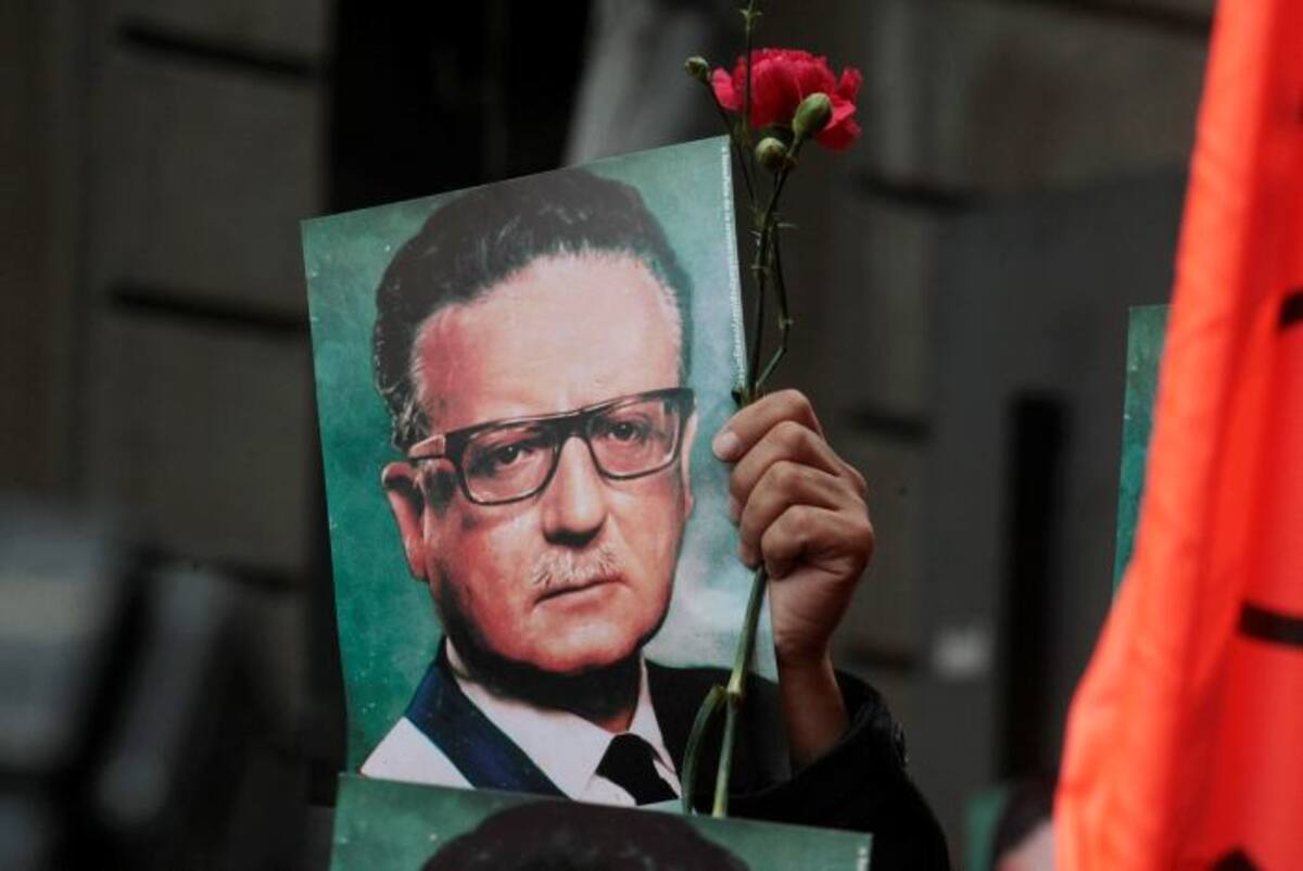 Chile recuerda a Salvador Allende 40 años después. AFP