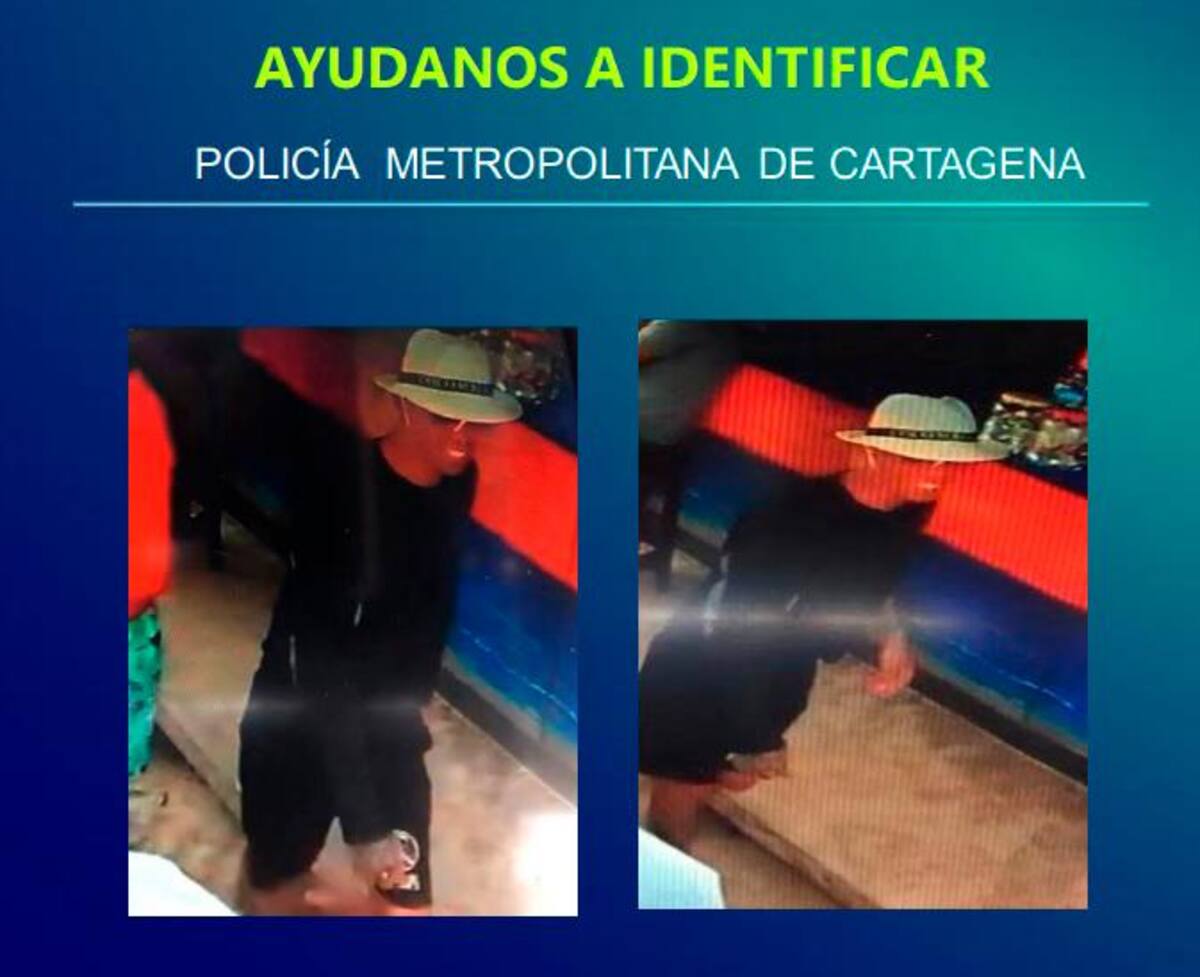 Imagen divulgada por la Policía y la Fiscalía de uno de los presuntos homicidas del fiscal.