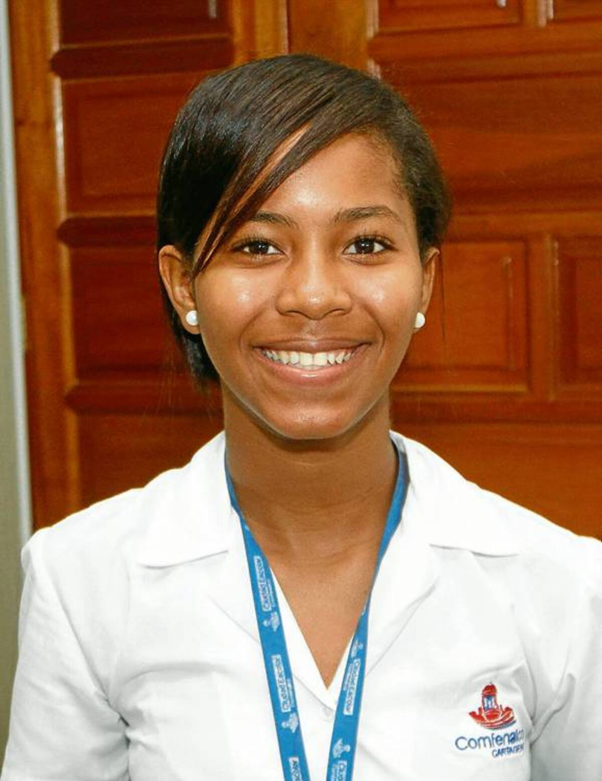 Daniela Marín Ramos, joven premiada por Andiarios y Prensa Escuela. FOTOS: JULIO CASTAÑO