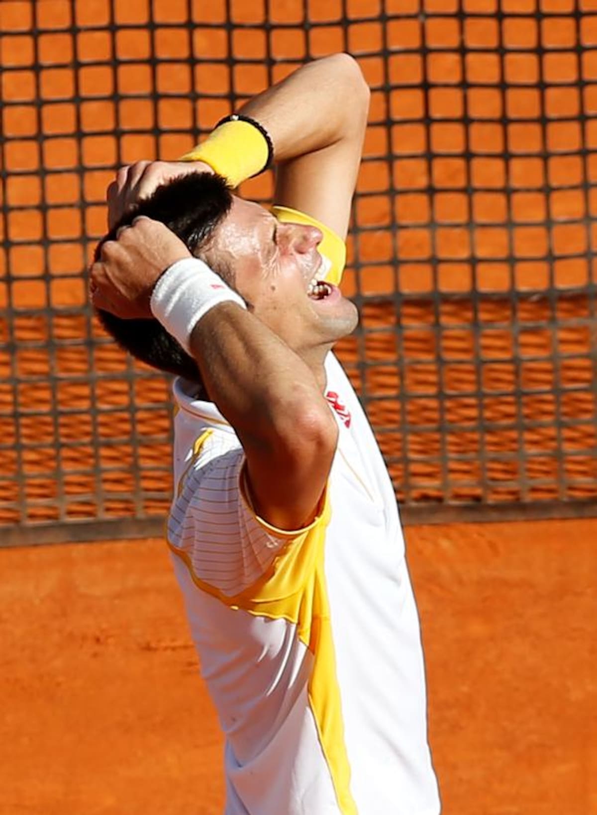 Con este triunfo, Djokovic se convirtió en el segundo tenista en derrotar a Nadal en Montecarlo después que lo hiciera el argentino Guillermo Coria en la temporada 2003. AFP VALERY HACHE