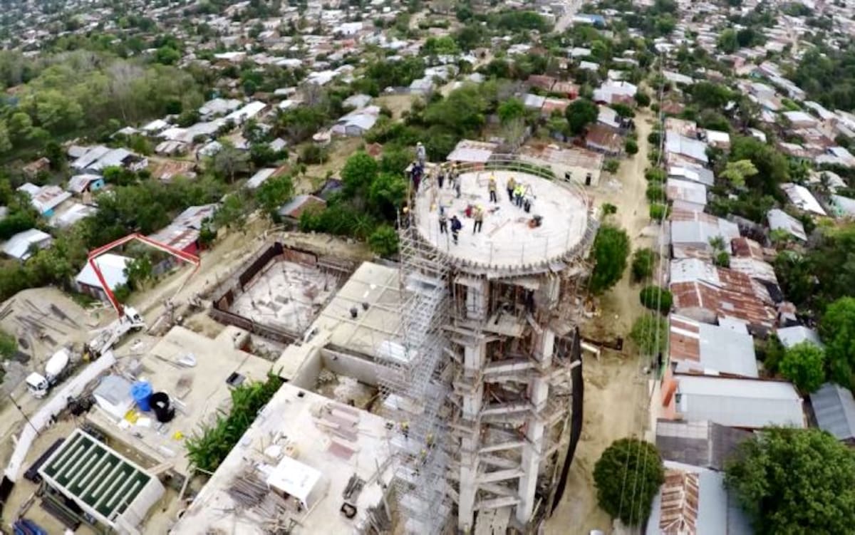 El Carmen de Bolívar cuenta con sistema de agua potable las 24 horas. CORTESÍA