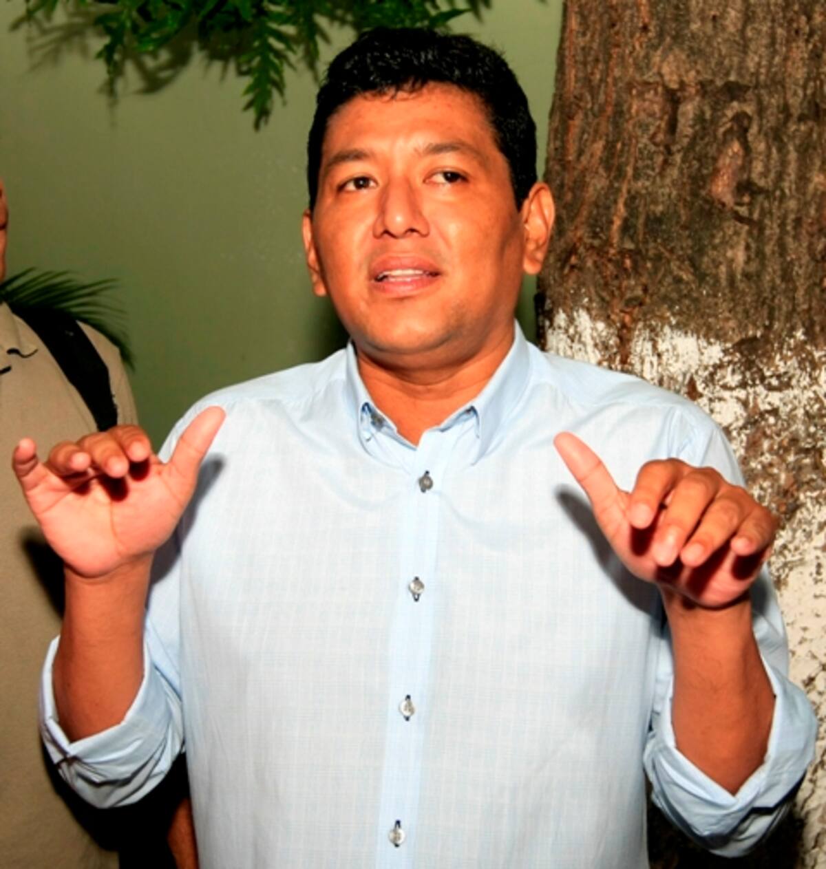 El ex congresista dijo a su salida de la cárcel El Bosque que solo Dios sabe que nunca estuvo en Pueblito Mejía. El Universal