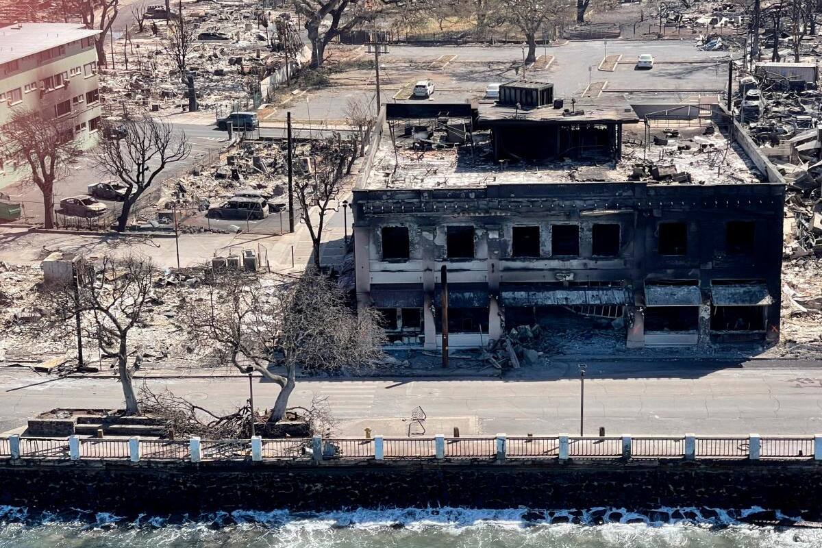 Asciende a 101 la cifra de fallecidos por incendios en Hawái